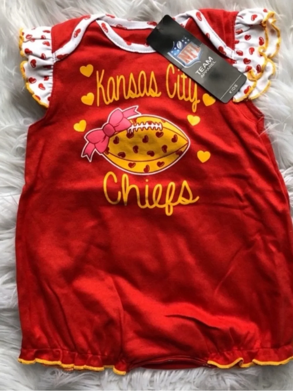 NWT KC Chiefs “Swifties” Onsie